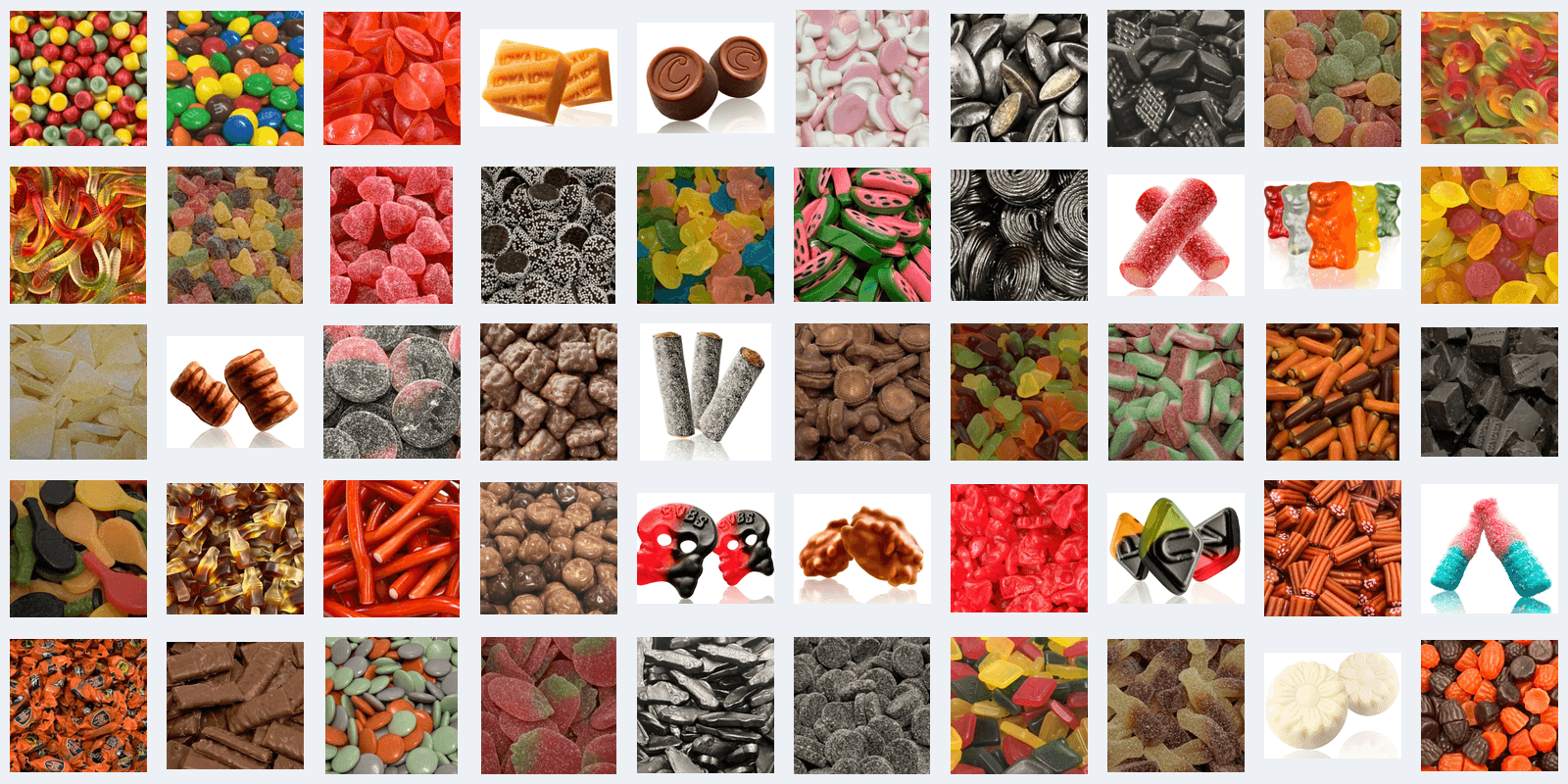 Pick & Mix Candy Tierlist